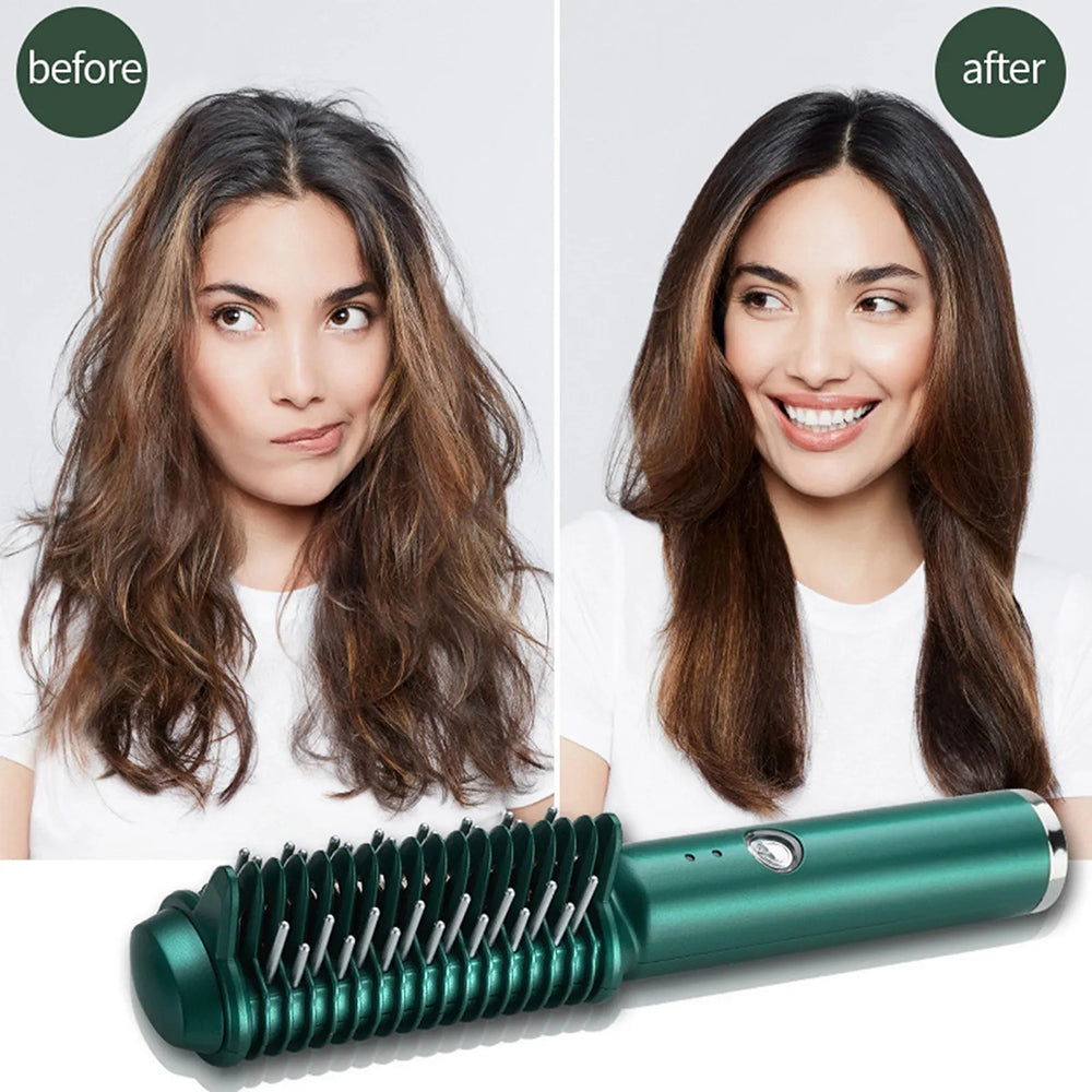Curling & Straightening Hair Comb