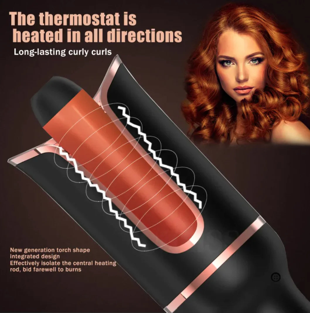 Automatic Rotating Hair Curler