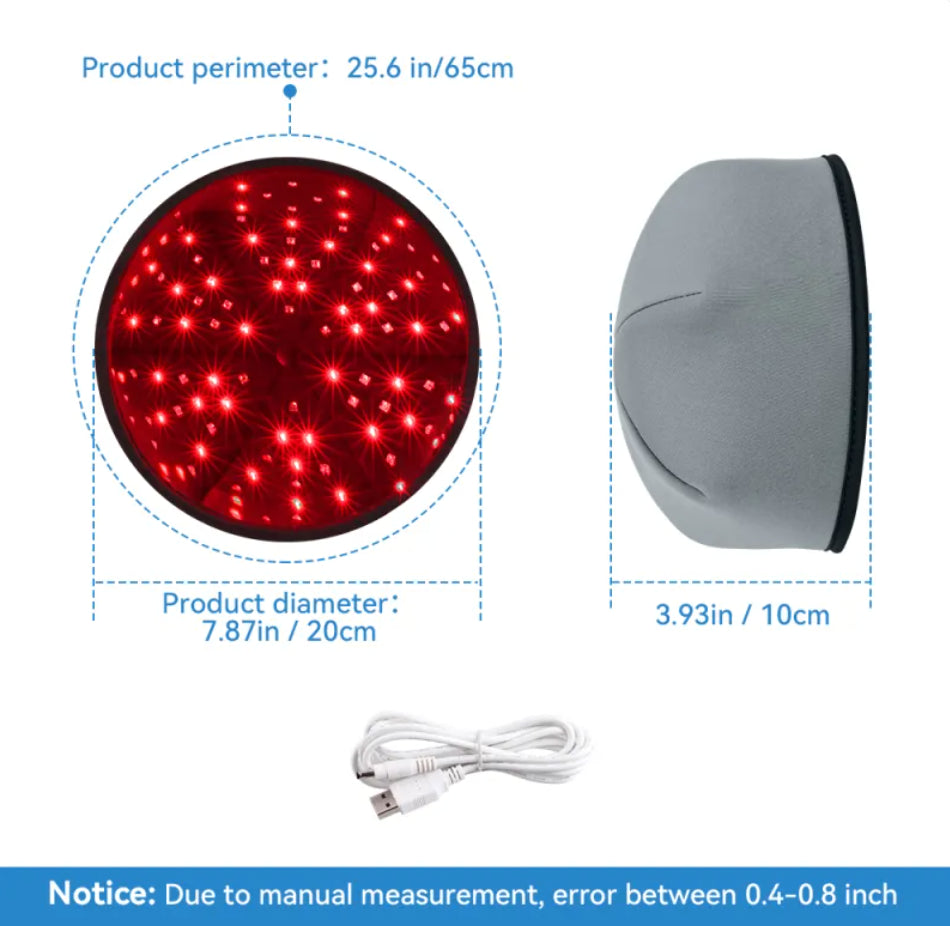 Premium Red Light Scalp Massager