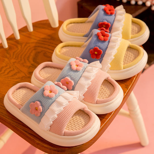 Linen House Slippers