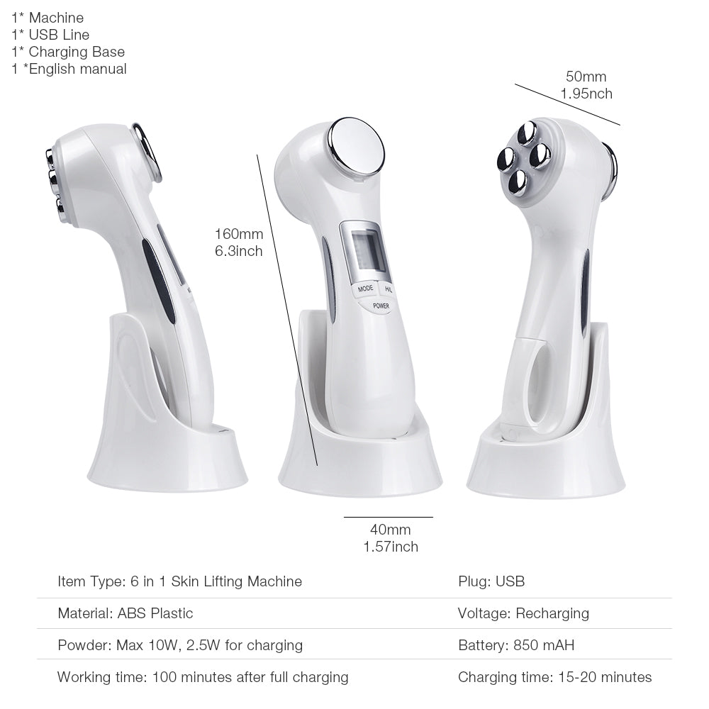 6-in-1 Skin Massager