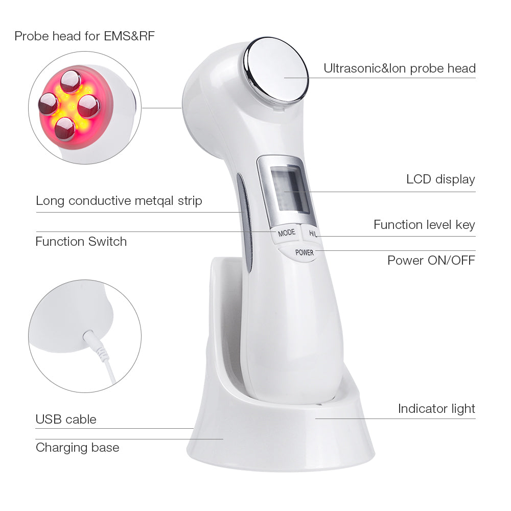6-in-1 Skin Massager