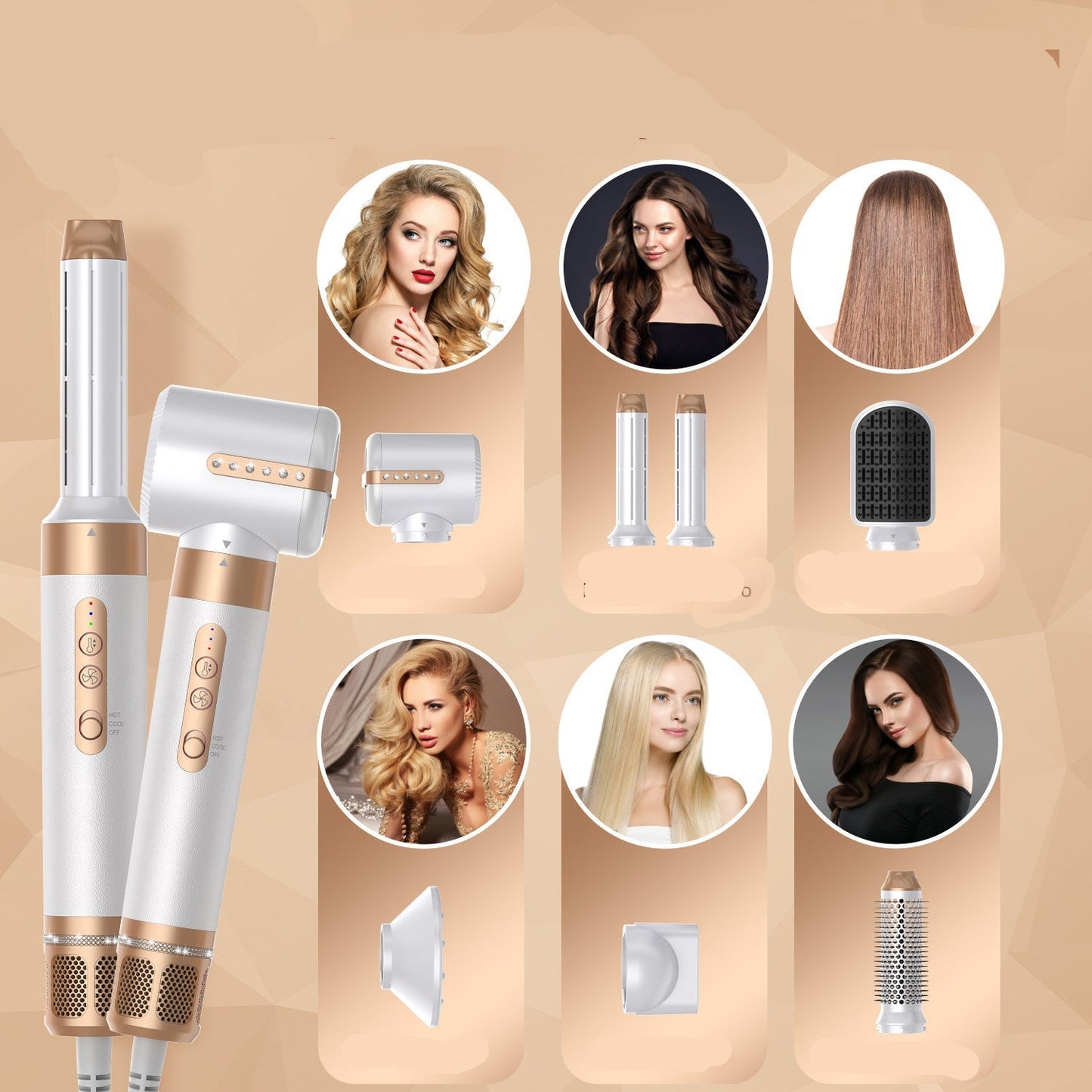 7-in-1 Hot Air Brush