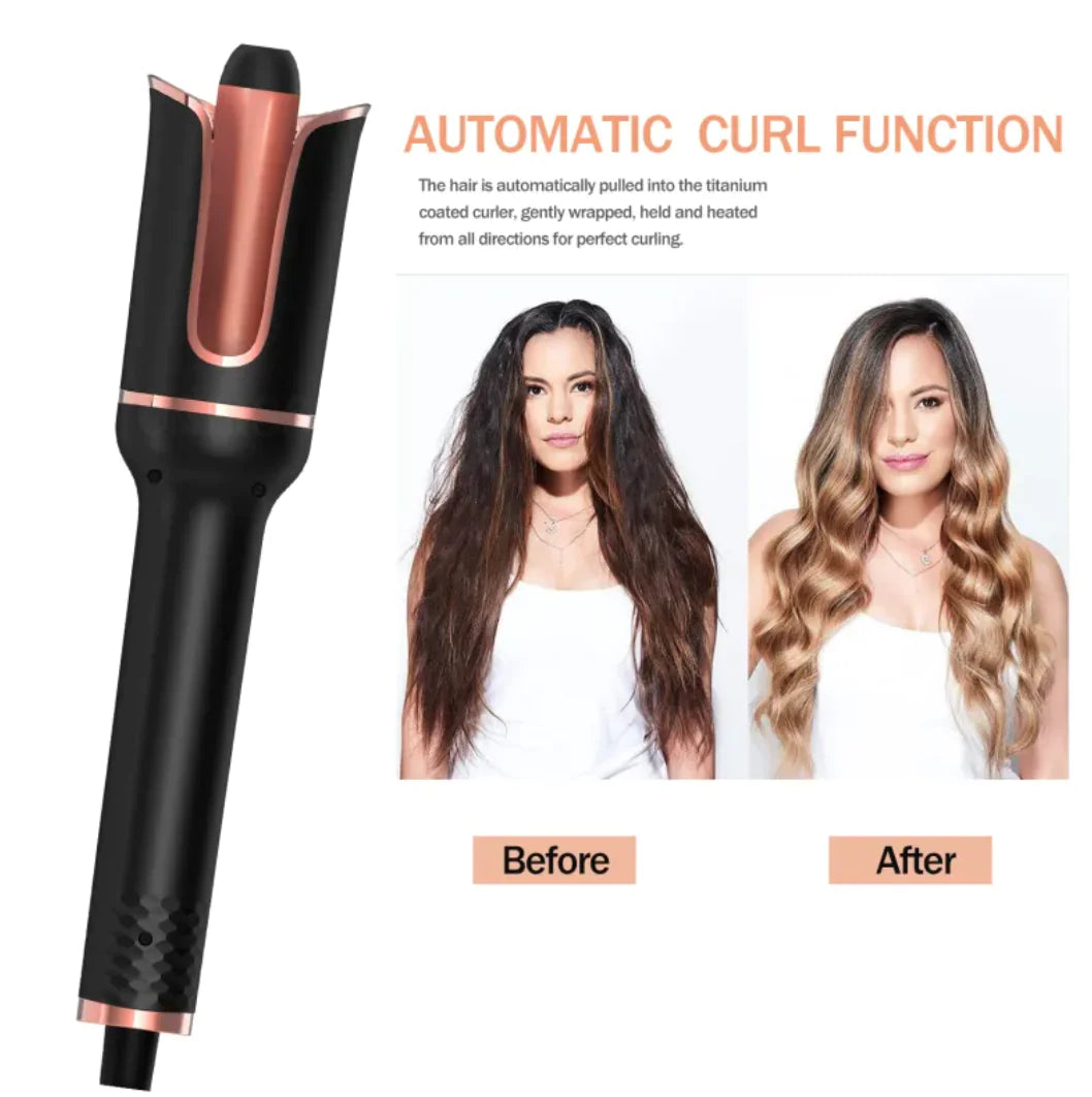 Automatic Rotating Hair Curler
